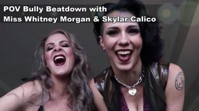 Bullies Whitney Morgan & Skylar Calico Beat You Down - mp4