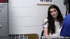 Aria Carson sneaks items to get attention from guards