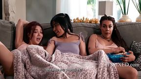 Double the Pleasure, Undercover Treasure -  Emma Rose, Eva Maxim, Summer Col | TSFixed