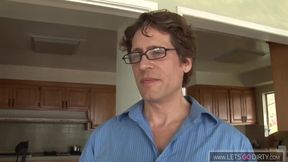 Seduced by the big ass stepdad and fucked hard