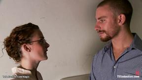 ”Boyfriend with tranny gang bang GF”