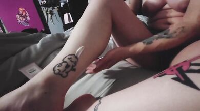 Little Elfy Destroyed Foot Fetish Lovers pt1 with Thick Thighs and Ass Pale Redhead Amateur Slut Wife