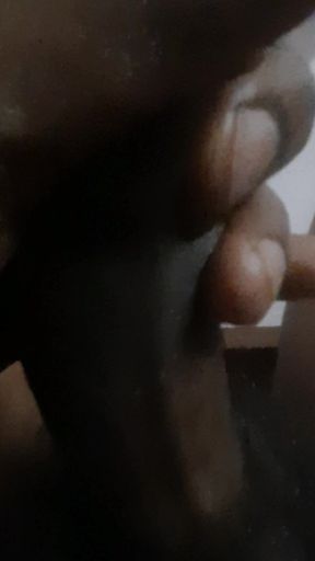 He Is Finding Joy in His Own Presence in His Bedroom.