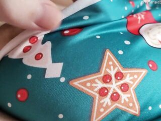 Shy Stepsister lets Me Touch Her Large Boobs on Christmas