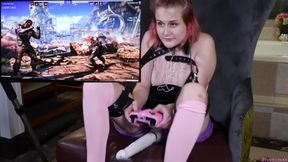 Kinky Gamer Teen 18+ Tries Not To Cum While Playing Mortal Kombat With Ivy Minxxx And Gamer Girl