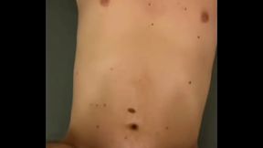 pissing on a naked boy