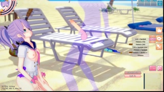 Koikatsu Gameplay Test - Javelin (Azur Lane) Blowjob