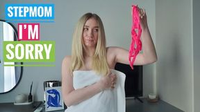 STEPMOM CAUGHT me! JUST RUB my pussy!