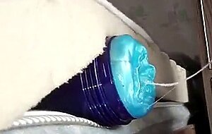 Alien Fleshlight Creampie Fuck With Hunk
