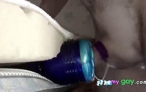 Alien Fleshlight Creampie Fuck With Hunk