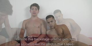 Dashing boys make out in the ultimate oral kinks