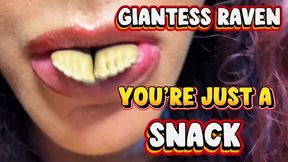 VIRAL OUTBREAK OF TINIES - YOU’RE JUST A SNACK FOR GIANTESS RAVEN