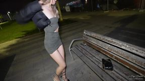 Hooked up with a tinder STRANGER &mdash;  fucked him in public and let him give me a CREAMPIE - Hope Heaven