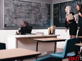 Sexually excited mother I'd like to fuck and hawt teached drilled by large knob dude after they gave him a oral-sex