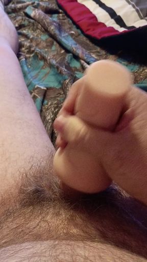 Using my pussy stroker