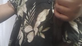 Big Fat Black Quickie: Cock, Cum, POV