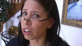 POV FUCKING OF NERDY GIRL IN GLASSES HALEY PAIGE