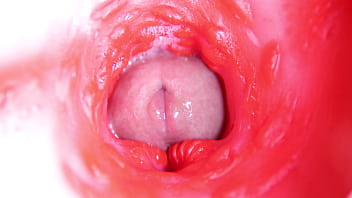 Almost there! Close-up POV of big cock sliding inside a cute pussy