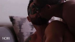 Noir Male The Seductive Vegas Night Air & Dominic Pacifico's Bubble Ass Make DeAngelo Jackson Hard