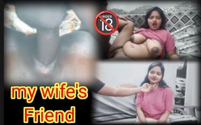 Finally I Fucked My Wife's Best Friend - Tamil Hot Video with Loud Moaning