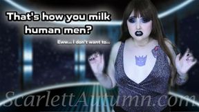 Alien on milking duty has to give you a Handjob - MP4 SD 480p