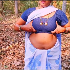 Desi outdoor jungle sex. Indian stepmom and stepson hardcore fucking in jungle. Telugu dirty talks.