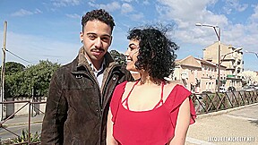 French couple, Azylis and Aaron, do it hard