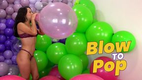 Dani Daring Sensual Blow-to-Pop Triumph
