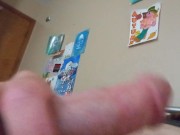 Stroking my Cock on a Cold Day