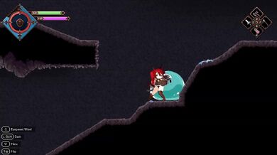 Pixel Game Cat Girl Monster Big Boobs Gushing Choked Fantasy
