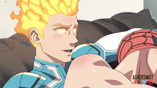 Suck Torch  Spider-Boy & Human Torch CARTOON teaser