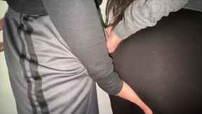 She Grabs a Stranger's Dick