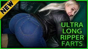 Ultra Long Ripper Farts in Tight Blue Jeans Custom