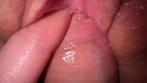 Creamy Tight Bitch Gets Fucked, Cum on Pussy