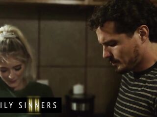 FAMILY SINNERS - Marvelous Golden-haired Is Taught By Her Stepbrother How To Be Greater quantity Sexually Adventurous