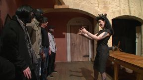 Cruel femdom slave casting