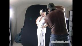 claudia marie photoshoot turns into interracial anal