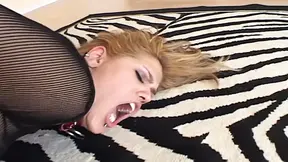 Brunette MILF sucks big cock and gets fucked hard