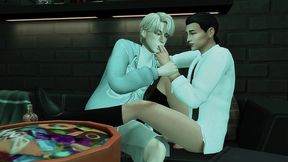 stepbrother seduced his stepnephew for hard anal sex and facefuck on halloween (sims + anime hentai + sfm)