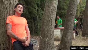 Horny Felix Harris and Uriel Simon fucks a stranger raw and deep