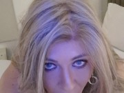 Awesome POV BJ from hotttt trans chick