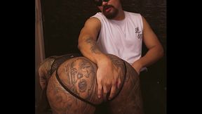 First anal to this tattooed emo girl