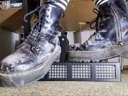 LED-Bar Crushing with dirty Doc Martens Boots (Trailer)