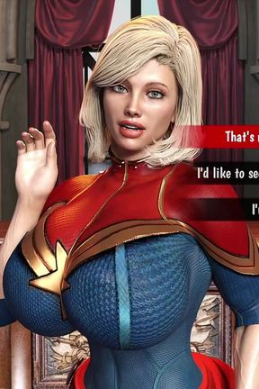 Hot Girl with Big Tits Rough Fuck with Alien Monster Cockham Superheroes 23