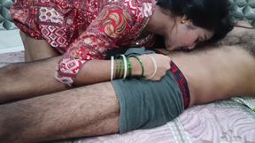 Desi Bhabhi Passionate Blowjob &amp; Oral Sex - Real Homemade