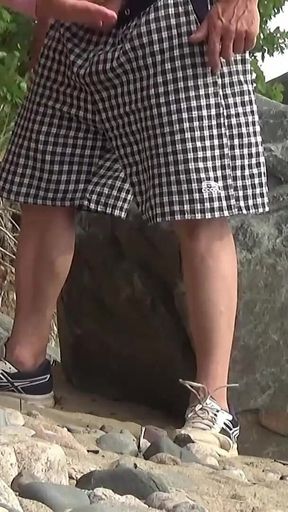 Sexy Teacher Has Fun on the Coast After Lessons