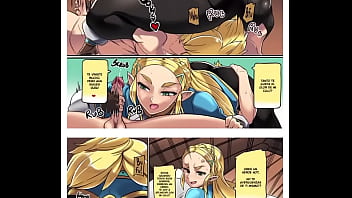 Link sauve Zelda et la baise en cadeau