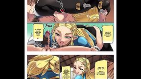 Link sauve Zelda et la baise en cadeau