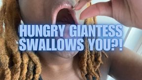Hungry Giantess Swallows You