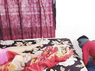 Came to Steal but After Seeing the Hot Bhabhi This chab Banged Her...